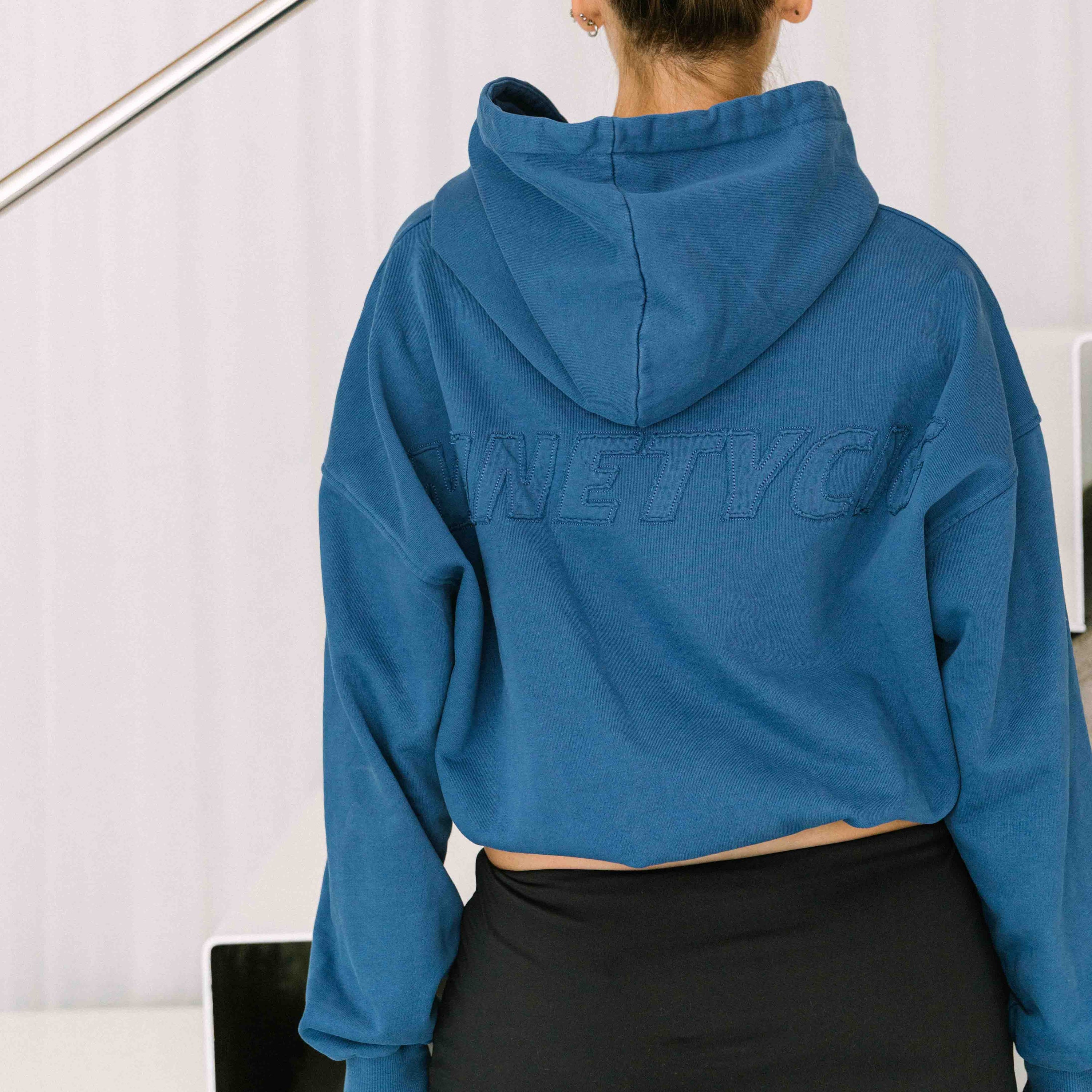 90CIG LOGO HOODIE - Blue