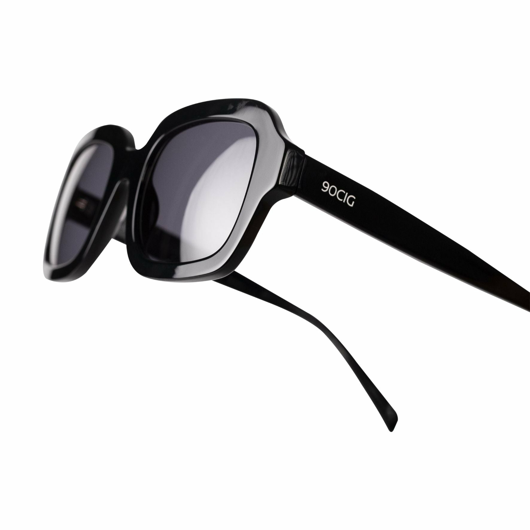 90CIG XXX02 Black/Black Unisex Sunglasses
